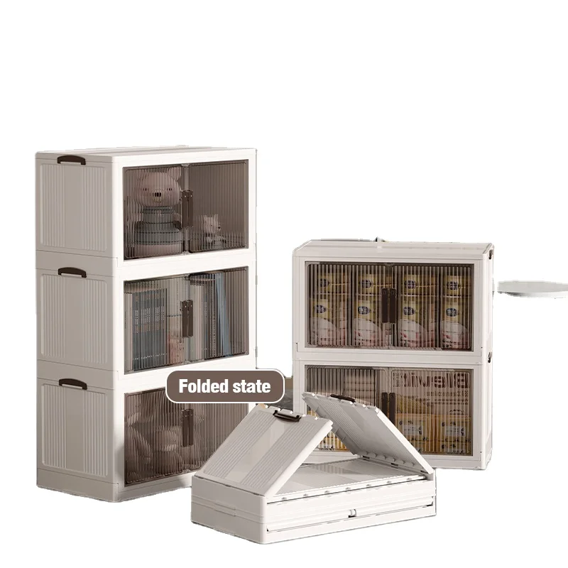 Kitchen Home Multi-Function Foldable Storage Bins Box Plastic Folding Children Toys Storage Cabinet Shoe Rack Cabinet
Kitchen Home Multi-Function Foldable Storage Bins Box Plastic Folding Children Toys Storage Cabinet Shoe Rack Cabinet