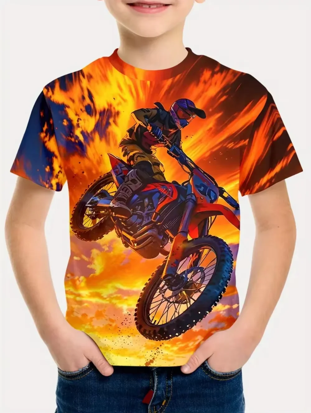 Kids Clothes Boys T Shirt Short Sleeve Stylish Car Racing Graphic T Shirts Children Summer Clothes Casual Streetwear Boy Clothes
Kids Clothes Boys T Shirt Short Sleeve Stylish Car Racing Graphic T Shirts Children Summer Clothes Casual Streetwear Boy Clothes