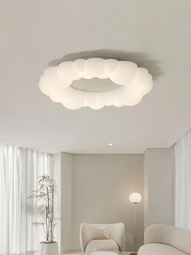 Nordic living room pendant lamp modern simple atmosphere cream wind lamp decoration bubble restaurant lamp master bedroom lamps
Nordic living room pendant lamp modern simple atmosphere cream wind lamp decoration bubble restaurant lamp master bedroom lamps