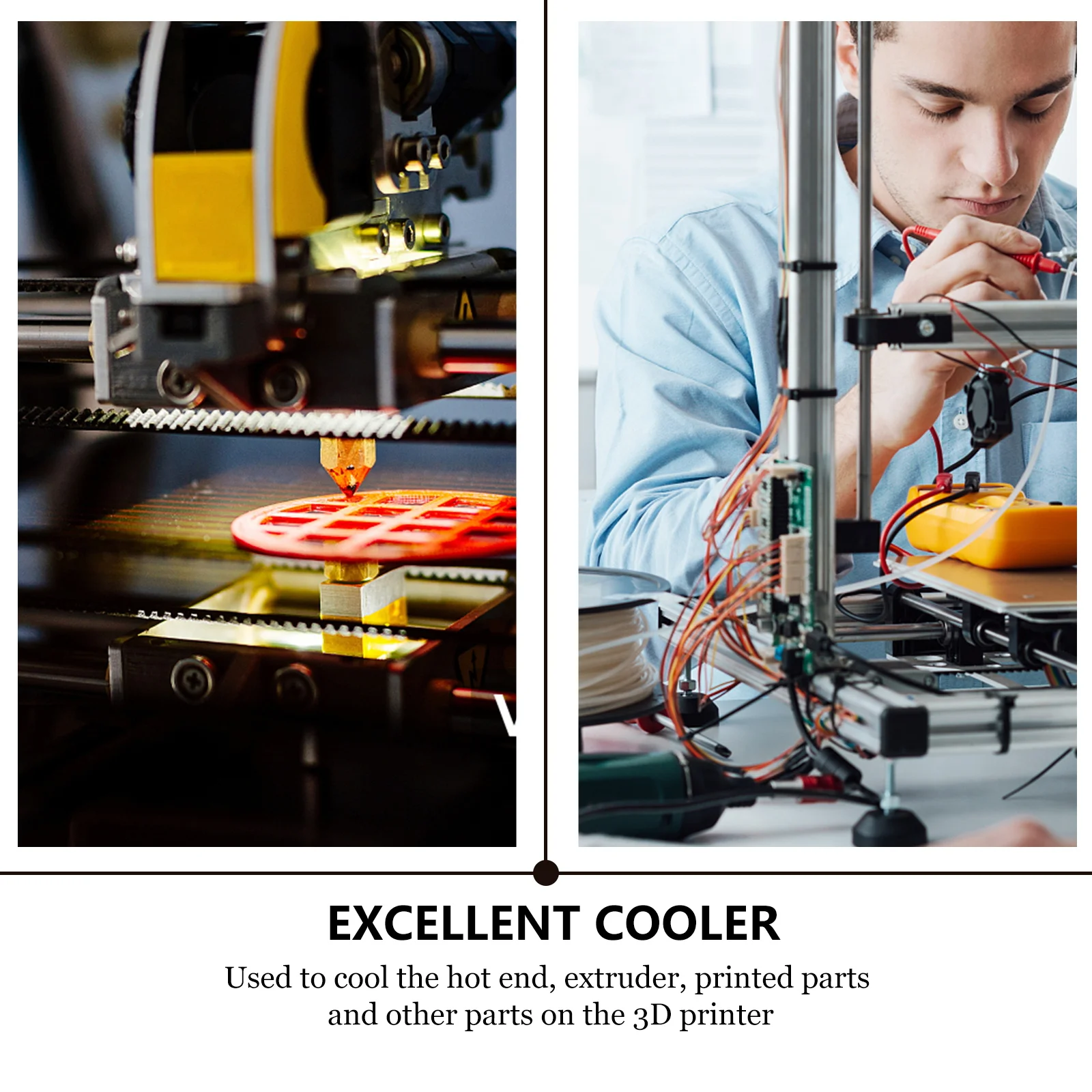3pcs 3D Printer Parts Accessories Abs Plastic 12V Dc Blower Fan Cooling Turbine Extruder Cooler Educational Teaching Tools
3pcs 3D Printer Parts Accessories Abs Plastic 12V Dc Blower Fan Cooling Turbine Extruder Cooler Educational Teaching Tools