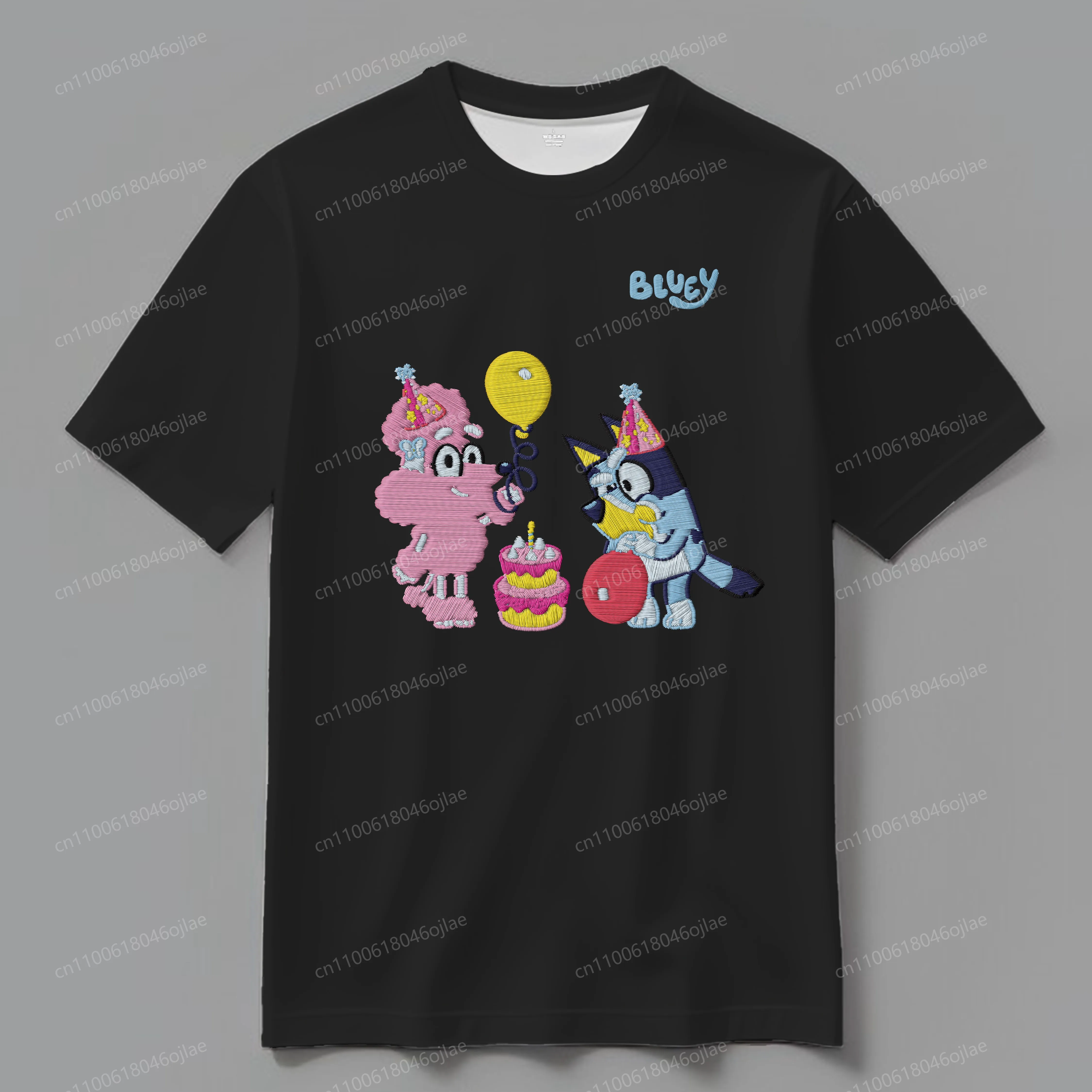 Embroidery Bluey 3D Printing Mesh Fabric Summer Tops Men's Clothing Ultrathin T Shirt Man Texture T-shirts Cool Short Sleeve Tee
Embroidery Bluey 3D Printing Mesh Fabric Summer Tops Men's Clothing Ultrathin T Shirt Man Texture T-shirts Cool Short Sleeve Tee