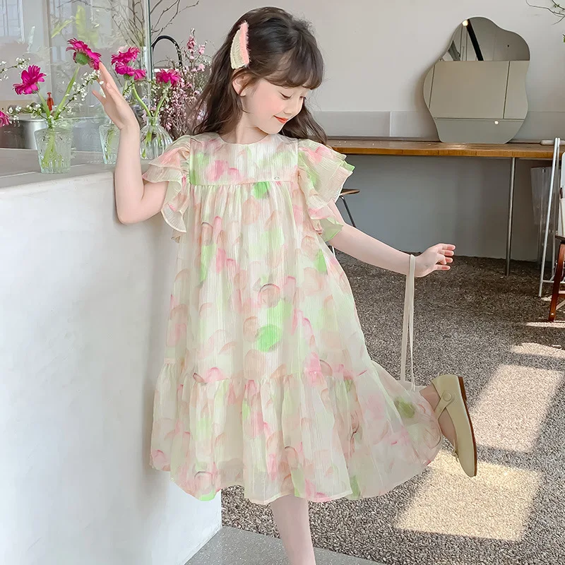 Girls Skirts 2024 Summer New Childrens Dresses Western Style Childrens Skirts Little Girls Lotus Sleeve Princess Skirt Casual
Girls Skirts 2024 Summer New Childrens Dresses Western Style Childrens Skirts Little Girls Lotus Sleeve Princess Skirt Casual