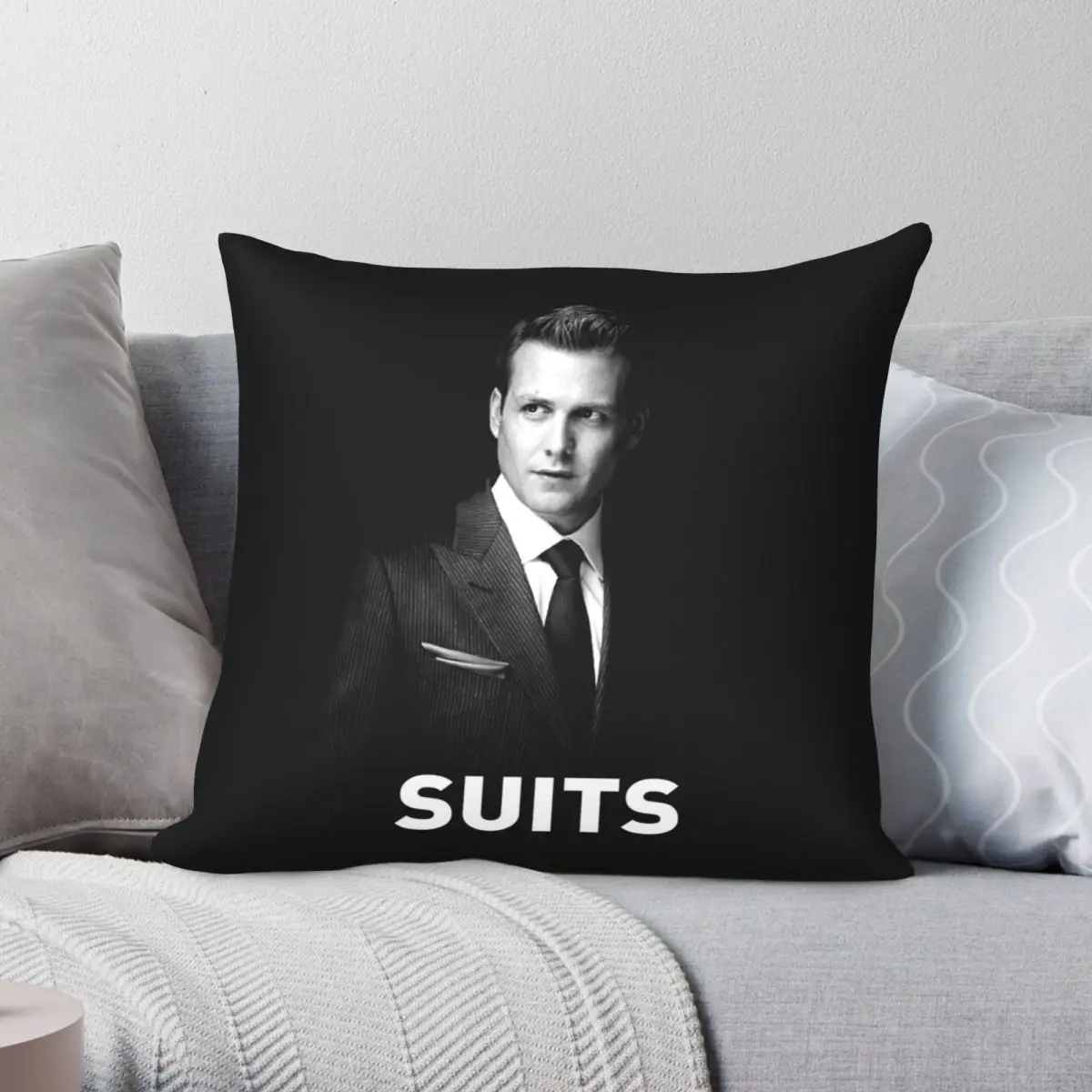 Suits 2 Square Pillowcase Polyester Linen Velvet Pattern Zip Decor Home Cushion Cover
Suits 2 Square Pillowcase Polyester Linen Velvet Pattern Zip Decor Home Cushion Cover