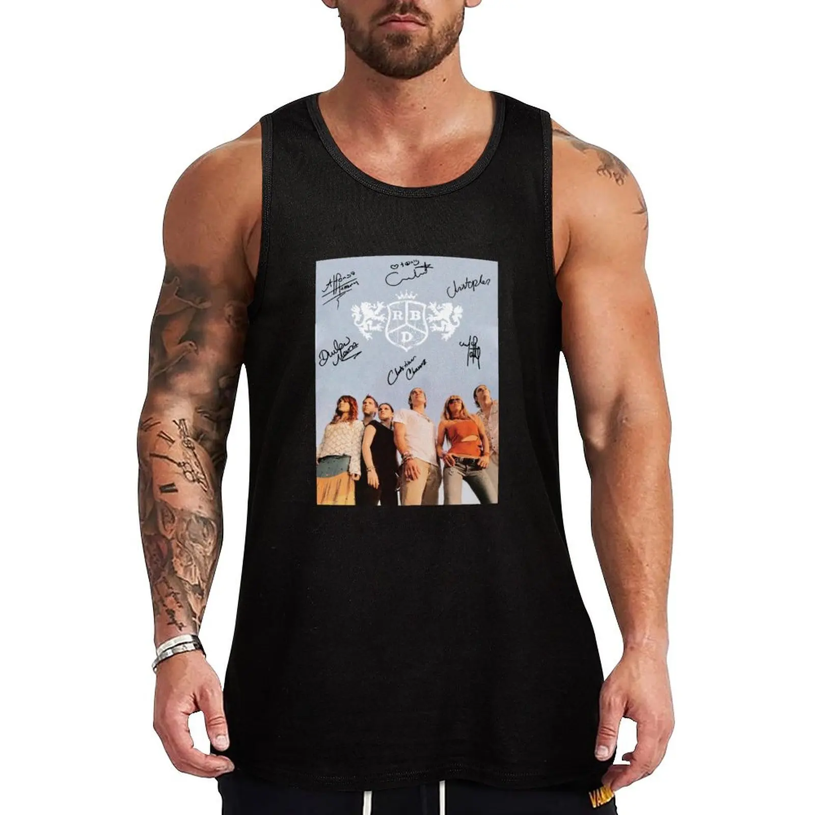 RBD with Autographs (Black) Tank Top plain t-shirt Men's tops Men's clothes luxury style
RBD with Autographs (Black) Tank Top plain t-shirt Men's tops Men's clothes luxury style