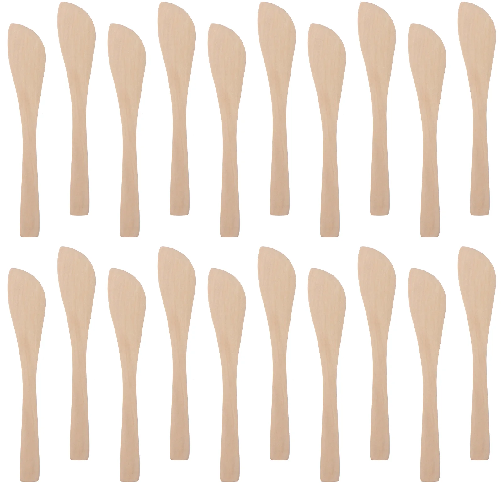 20 Pcs Mask Spoon Wooden Butter Spreaders Cake Jam Dumpling Filling Bamboo Knife
20 Pcs Mask Spoon Wooden Butter Spreaders Cake Jam Dumpling Filling Bamboo Knife