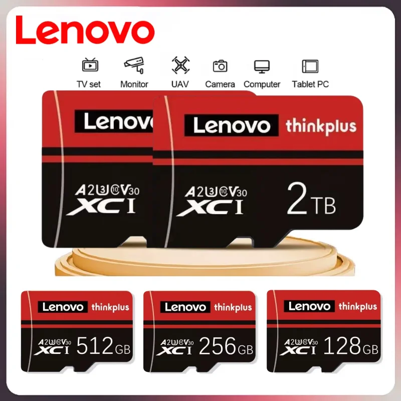 Lenovo 2TB Micro TF SD Card 512GB 256GB SD Memory Card 1TB High Speed Cartao De Memoria 128GB For File Storage Phone Camera PC
Lenovo 2TB Micro TF SD Card 512GB 256GB SD Memory Card 1TB High Speed Cartao De Memoria 128GB For File Storage Phone Camera PC