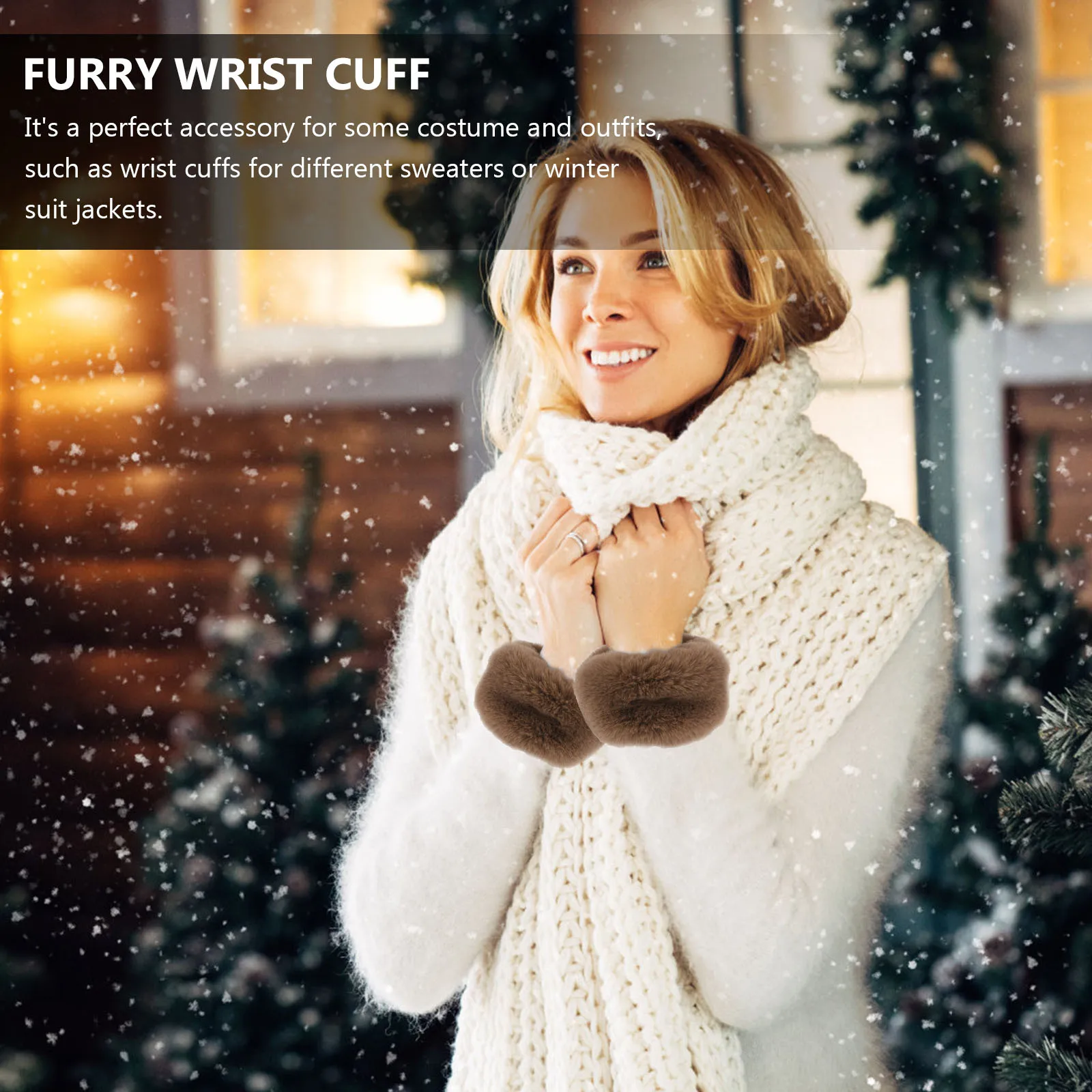Cuffs Wrist Sleeves for Women Hairy Warm Accessories Furry Warmer Gloves Kawaii Warmers
Cuffs Wrist Sleeves for Women Hairy Warm Accessories Furry Warmer Gloves Kawaii Warmers