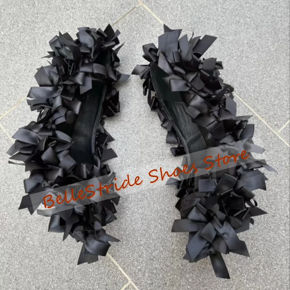 Black Pointed Toe Bow knot Decor Pumps Fashion Women Shoes Stilettos High Heels Party Banquet Dating 2025 Zapatos Para Mujere 
Black Pointed Toe Bow knot Decor Pumps Fashion Women Shoes Stilettos High Heels Party Banquet Dating 2025 Zapatos Para Mujere