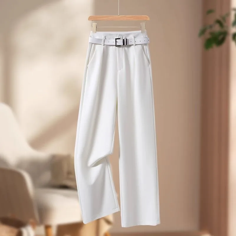 Slim Wide-leg Pants for Women in Spring and Autumn 2025 New High-waist Loose Summer Draped Casual Straight Suit Pants
Slim Wide-leg Pants for Women in Spring and Autumn 2025 New High-waist Loose Summer Draped Casual Straight Suit Pants