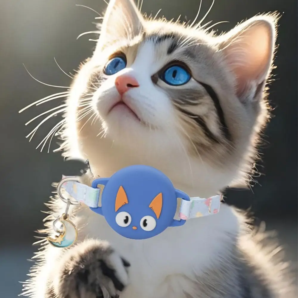 Luminous Effect Cat Positioning Collar Safety Buckle Silicone Cat Location Tracker Protective Cover Cat Pattern
Luminous Effect Cat Positioning Collar Safety Buckle Silicone Cat Location Tracker Protective Cover Cat Pattern