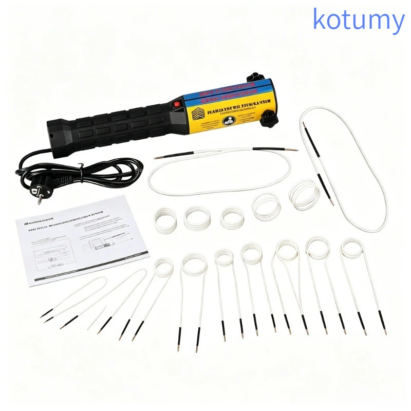 KOTUMY 110V/220V Portable Mini Handheld Heater Professional Heating Tool for Removing Rusty Screws and Nuts
KOTUMY 110V/220V Portable Mini Handheld Heater Professional Heating Tool for Removing Rusty Screws and Nuts