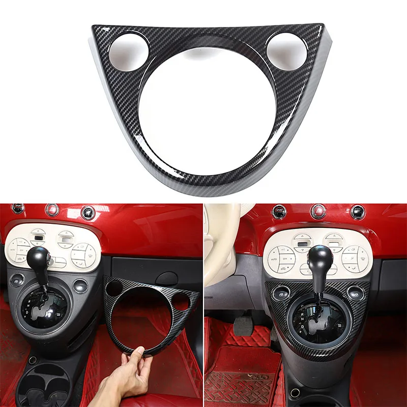 For Fiat 500 2011-2023 ABS Carbon Fiber Car Center Control Gearshift Panel Frame Cover Sticker Car Interior Accessories
For Fiat 500 2011-2023 ABS Carbon Fiber Car Center Control Gearshift Panel Frame Cover Sticker Car Interior Accessories