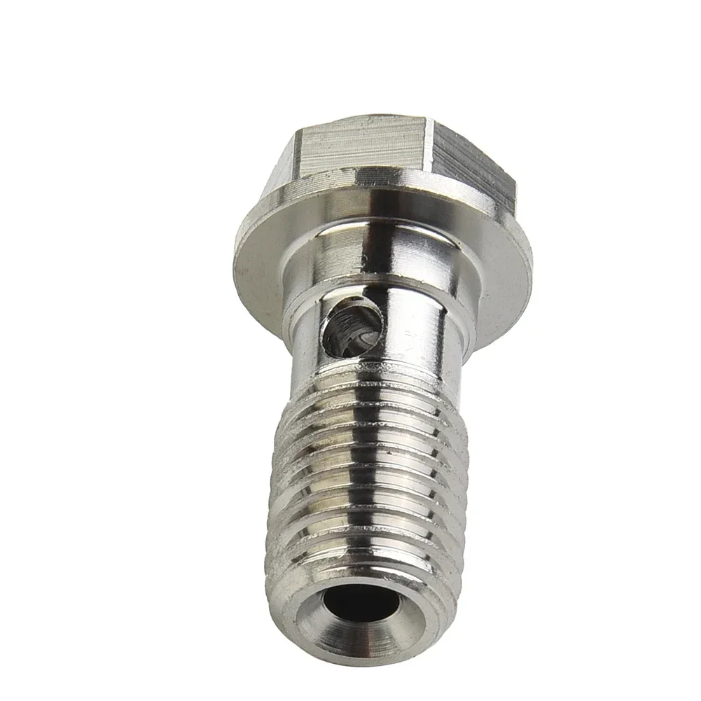 Stainless Steel Bolt M10 x 1 25MM Pitch Thread Length 21 7mm Total Length 27 3mm Excellent Performance Single Brake Line
Stainless Steel Bolt M10 x 1 25MM Pitch Thread Length 21 7mm Total Length 27 3mm Excellent Performance Single Brake Line