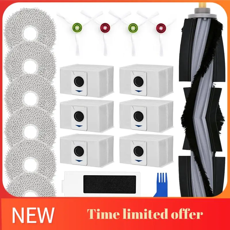 ABRN-Accessory Kit For ECOVACS DEEBOT T20 OMNI / T20e OMNI Robot Vacuum Cleaner, Dust Bags, Mop Cloths, Main Brush, Filters
ABRN-Accessory Kit For ECOVACS DEEBOT T20 OMNI / T20e OMNI Robot Vacuum Cleaner, Dust Bags, Mop Cloths, Main Brush, Filters