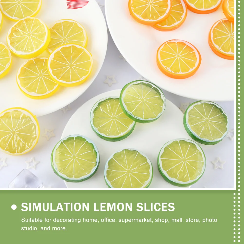 20 Pcs Artificial Lemon Slices Simulation Fruits Decor Plastic Fake Lemons Photo Props Miniature Faux Fruit Home Office Studio
20 Pcs Artificial Lemon Slices Simulation Fruits Decor Plastic Fake Lemons Photo Props Miniature Faux Fruit Home Office Studio
