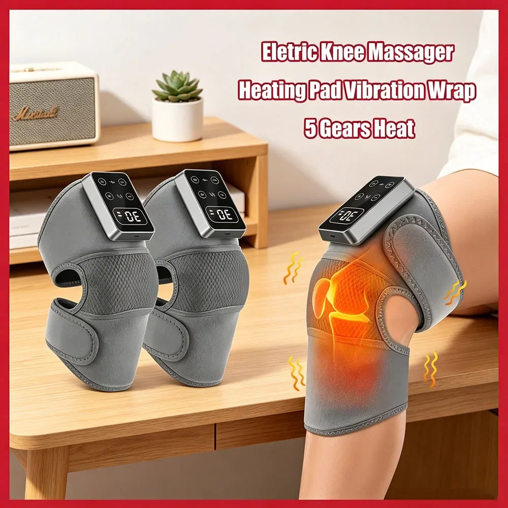 Upgraded Electric Knee Support Brace 3 Vibrations 5 Levels Hot Compress Shoulder Elbow Massage Knee Protection Health Care
Upgraded Electric Knee Support Brace 3 Vibrations 5 Levels Hot Compress Shoulder Elbow Massage Knee Protection Health Care