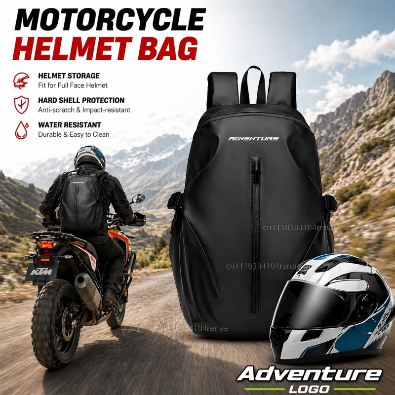 Knight Backpack Motorcycle Helmet Bag Travel Equipment Waterproof Large Capacity For KTM 390 790 1050 1090 1190 890 ADVENTURE
Knight Backpack Motorcycle Helmet Bag Travel Equipment Waterproof Large Capacity For KTM 390 790 1050 1090 1190 890 ADVENTURE