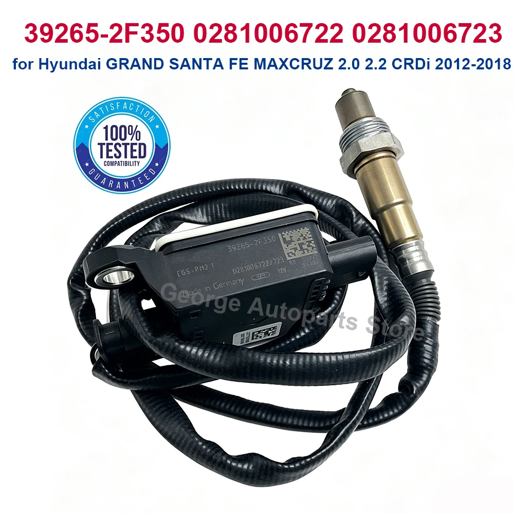 39265-2F350 PM Particulate Matter Sensor for Hyundai GRAND SANTA FE MAXCRUZ 2.0 2.2 CRDi 2012-2018 0281006722 39265 2F350
39265-2F350 PM Particulate Matter Sensor for Hyundai GRAND SANTA FE MAXCRUZ 2.0 2.2 CRDi 2012-2018 0281006722 39265 2F350
