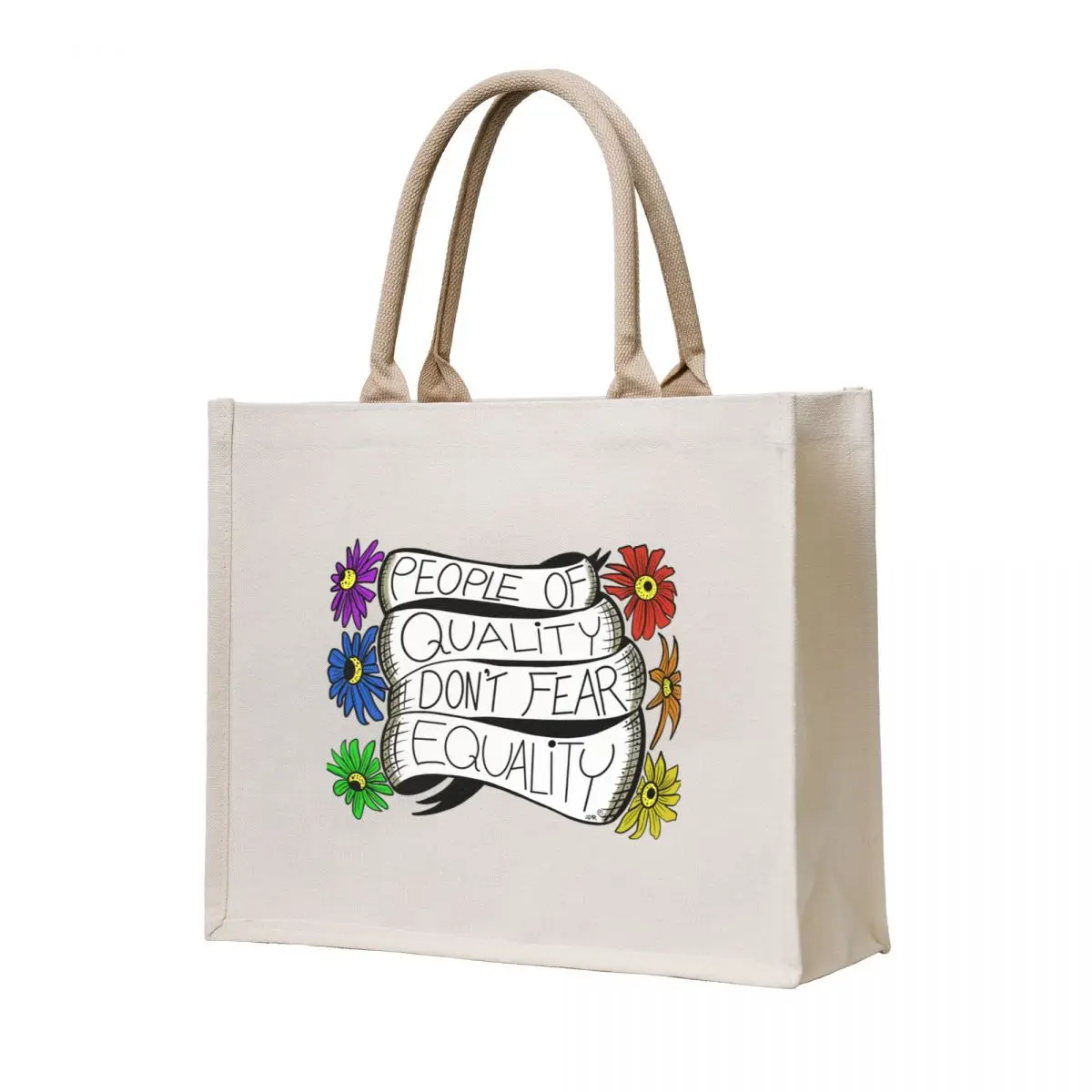 People of Quality Don’t Fear Equality Tote Bag Portable shopping bag supermarket folding bag Canvas
People of Quality Don’t Fear Equality Tote Bag Portable shopping bag supermarket folding bag Canvas