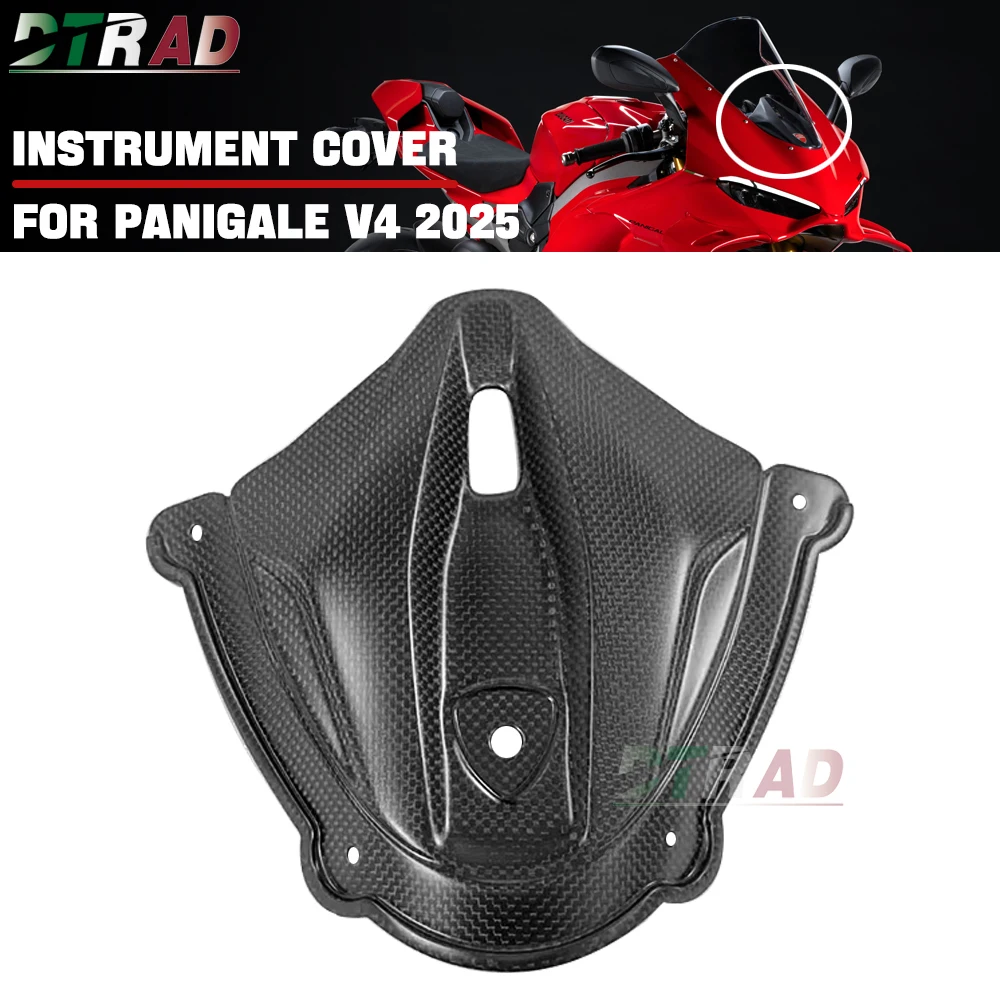 For DUCATI Panigale V4 V4S 2025 Carbon Fiber Instrument Cover Front Fairings Windshield Inner Plate Motorcycle Accessories Matte
For DUCATI Panigale V4 V4S 2025 Carbon Fiber Instrument Cover Front Fairings Windshield Inner Plate Motorcycle Accessories Matte