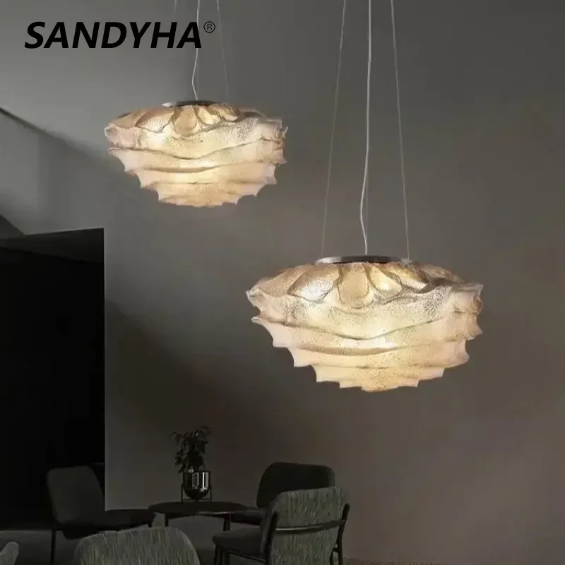 SANDYHA Nordic Cloud Warm Led Pendant Lights Cotton Chandeliers Children's Bedroom Lamp Dining Room Lighting Fixtures Home Decor
SANDYHA Nordic Cloud Warm Led Pendant Lights Cotton Chandeliers Children's Bedroom Lamp Dining Room Lighting Fixtures Home Decor