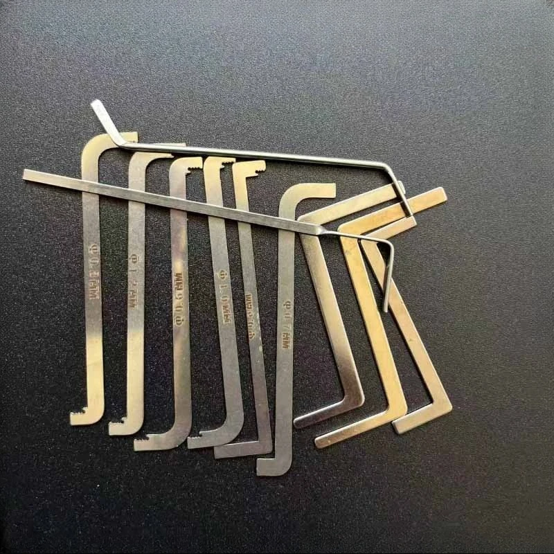 11 Pieces Small Tools for Locks Unopen Tension Wrench Ganzuas Professional Kit Locksmith Accessories Key Picking Set Door Open
11 Pieces Small Tools for Locks Unopen Tension Wrench Ganzuas Professional Kit Locksmith Accessories Key Picking Set Door Open
