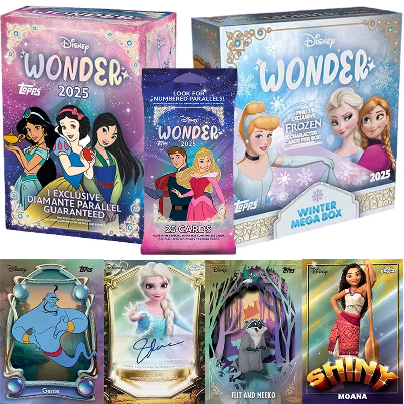 Оригинальные коллекционные карточки Topps Disney Exclusive Wonder Series с редкими персонажами принцесс, премиум-качество, мультяшные, сувенирные, для фанатов
Оригинальные коллекционные карточки Topps Disney Exclusive Wonder Series с редкими персонажами принцесс, премиум-качество, мультяшные, сувенирные, для фанатов