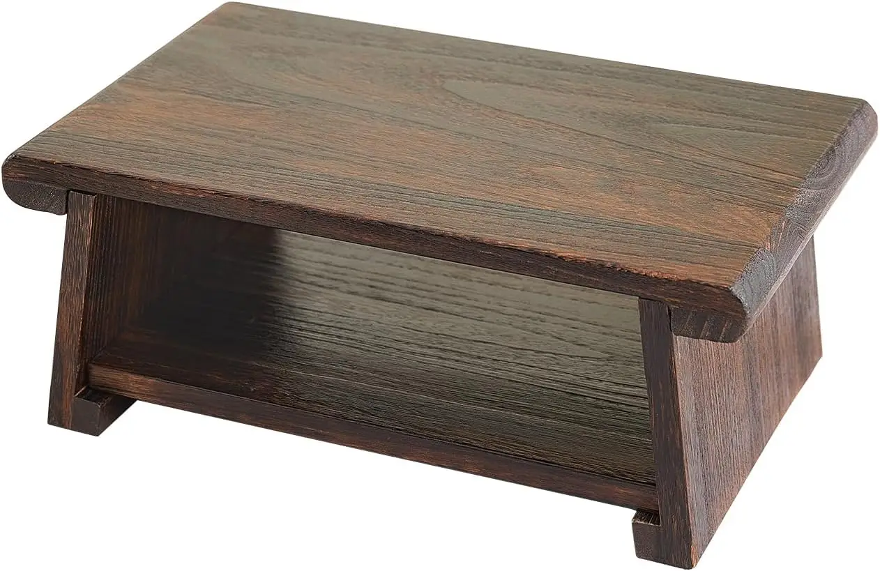 Folding Floor Table, Wood Small Low Meditation Table, Coffee Table for Living Room, Brown, 19.7"x11.8"x7.9"
Folding Floor Table, Wood Small Low Meditation Table, Coffee Table for Living Room, Brown, 19.7"x11.8"x7.9"