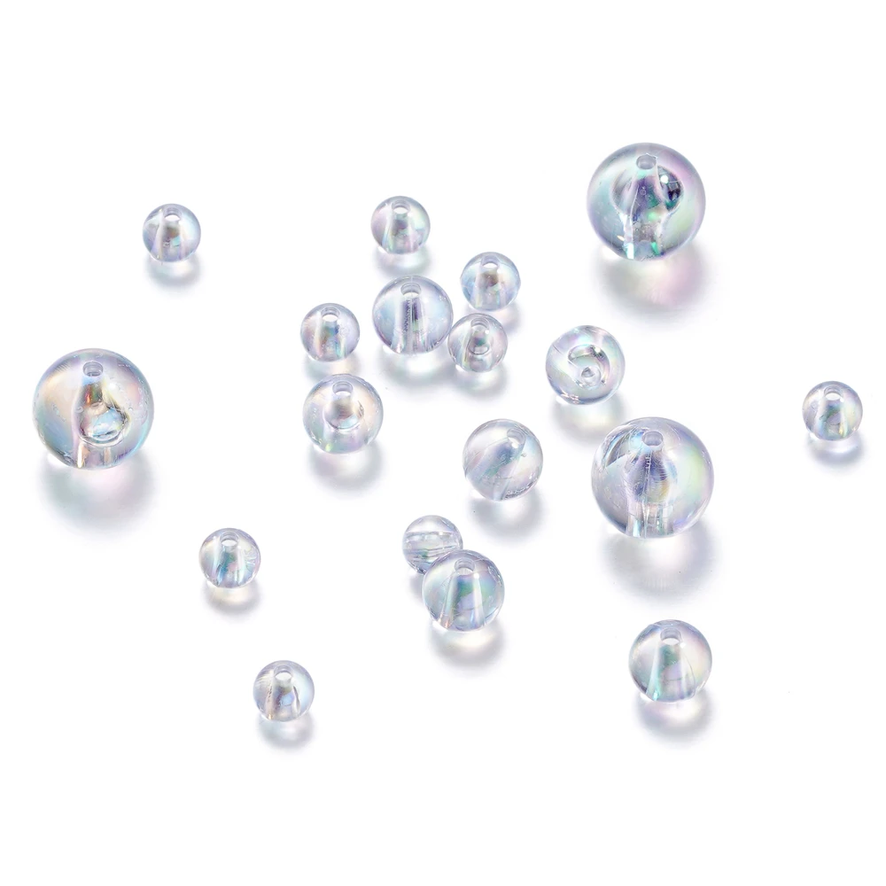 30~500pcs White ABS Plastic Round Charms Spacers Loose Beads For Jewelry Making DIY Bracelets Necklace Accessories 4/6/8/10/12MM
30~500pcs White ABS Plastic Round Charms Spacers Loose Beads For Jewelry Making DIY Bracelets Necklace Accessories 4/6/8/10/12MM