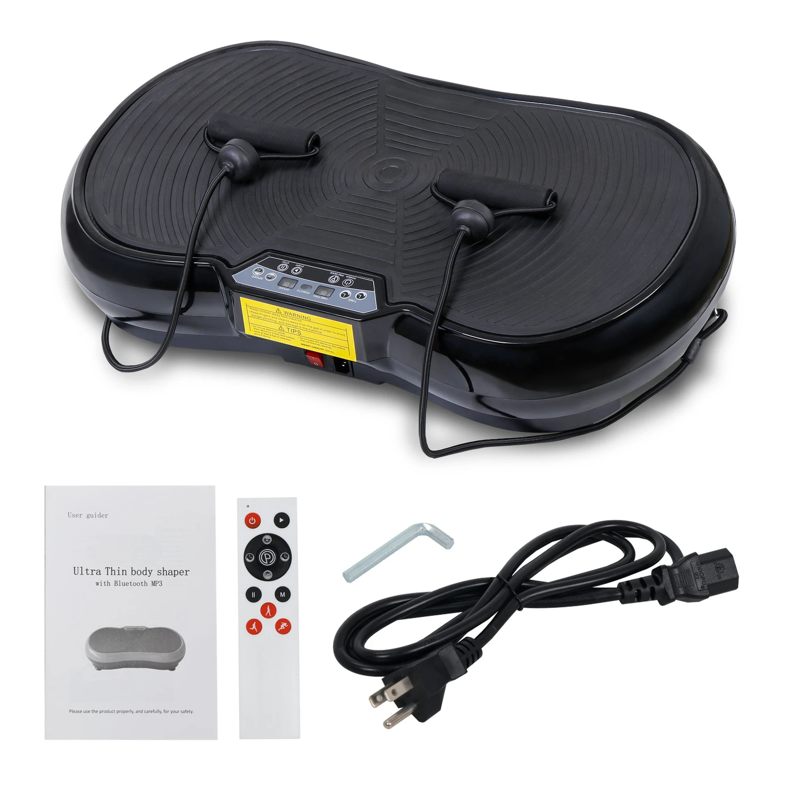 Vibration Plate Exercise Machine Whole Body Workout Vibration Platform Black
Vibration Plate Exercise Machine Whole Body Workout Vibration Platform Black