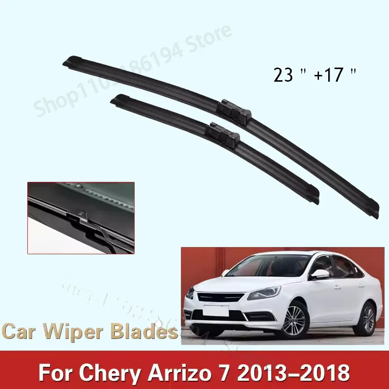 Windshield Wiper Blade For Chery Arrizo 7 2013-2018 Frameless Windscreen Rubber Wipers High Quality 23"+17"
Windshield Wiper Blade For Chery Arrizo 7 2013-2018 Frameless Windscreen Rubber Wipers High Quality 23"+17"
