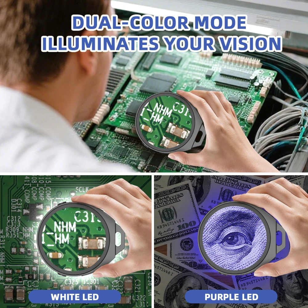 Digital magnifying glass 15X lamp 32GB memory USB digital magnifying glass optical microscope jewelry textile factory, wholesale
Digital magnifying glass 15X lamp 32GB memory USB digital magnifying glass optical microscope jewelry textile factory, wholesale