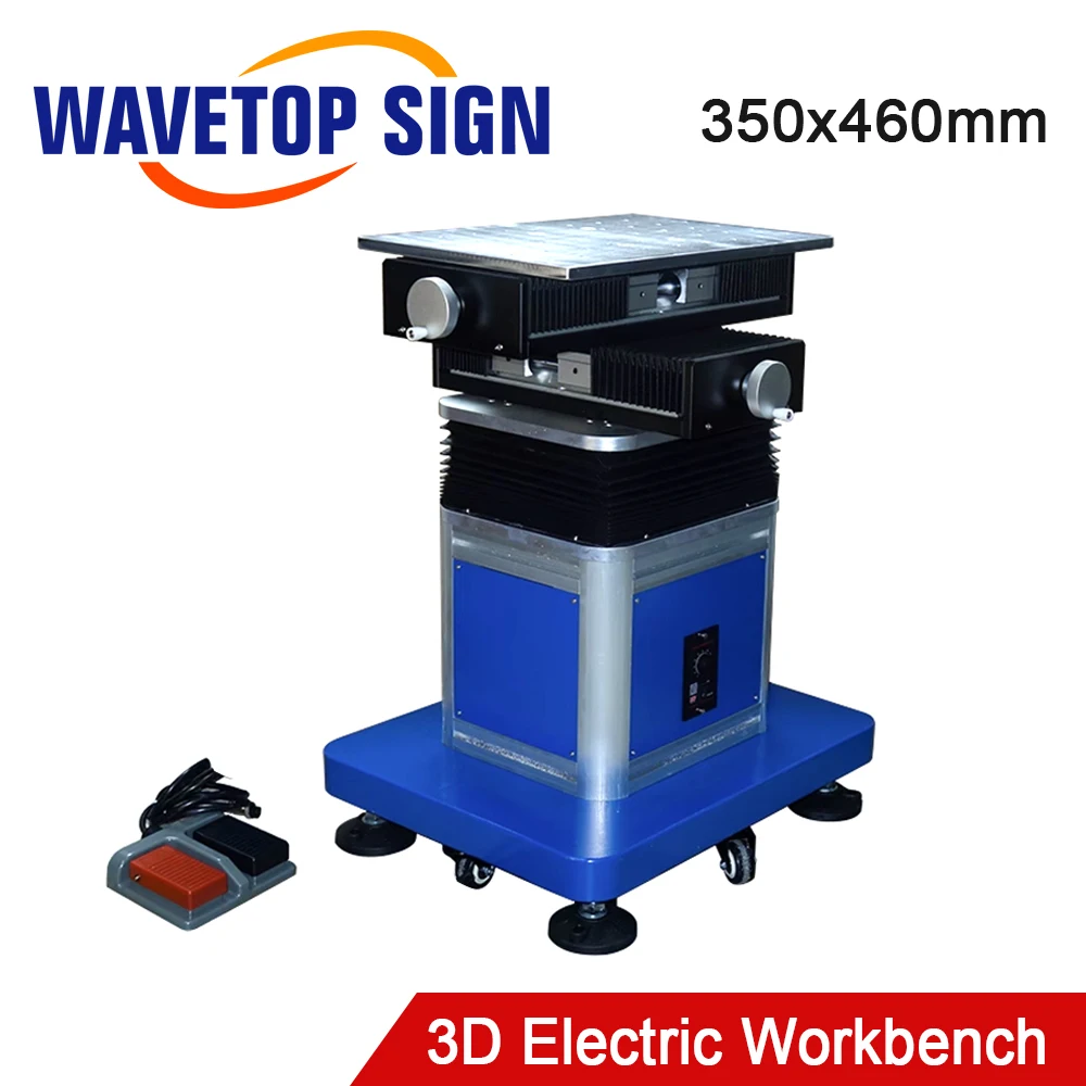 Электрический 3D верстак WaveTopSign 350x460 мм, подъем X = 250 мм, Y = 150 мм, Z = 150 мм для лазерной маркировочной машины
Электрический 3D верстак WaveTopSign 350x460 мм, подъем X = 250 мм, Y = 150 мм, Z = 150 мм для лазерной маркировочной машины
