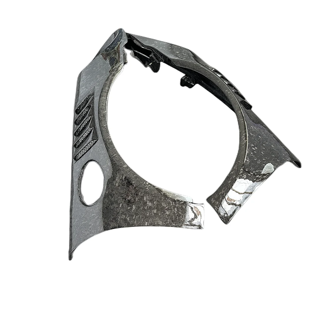 Переднее крыло автомобиля GT2RS из сухого углеродного волокна с кованым зерном подходит для всех моделей 911 2019-2020 992. Внешний фронт
Переднее крыло автомобиля GT2RS из сухого углеродного волокна с кованым зерном подходит для всех моделей 911 2019-2020 992. Внешний фронт