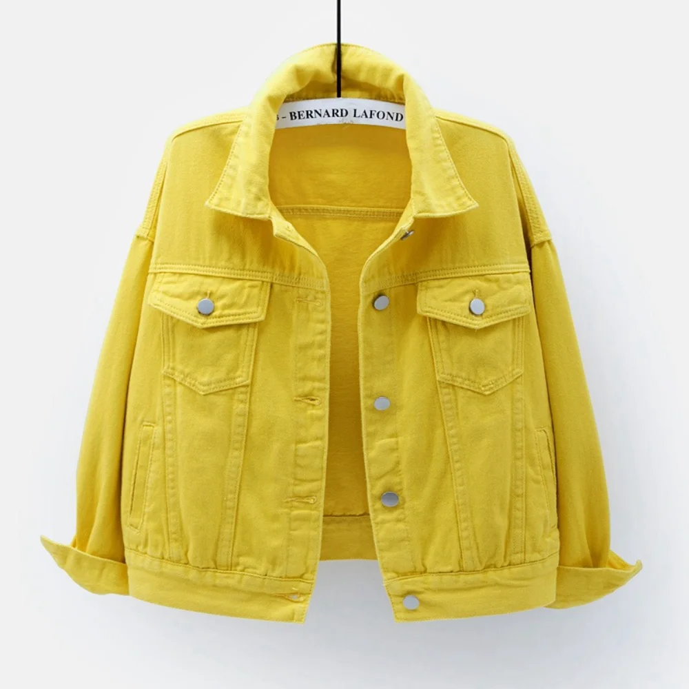 Elegant Spring Autumn Streetwear Women Clothing New Outerwear Jackets for Women Denim Coats Fashion Clothes Casual Vintage
Elegant Spring Autumn Streetwear Women Clothing New Outerwear Jackets for Women Denim Coats Fashion Clothes Casual Vintage
