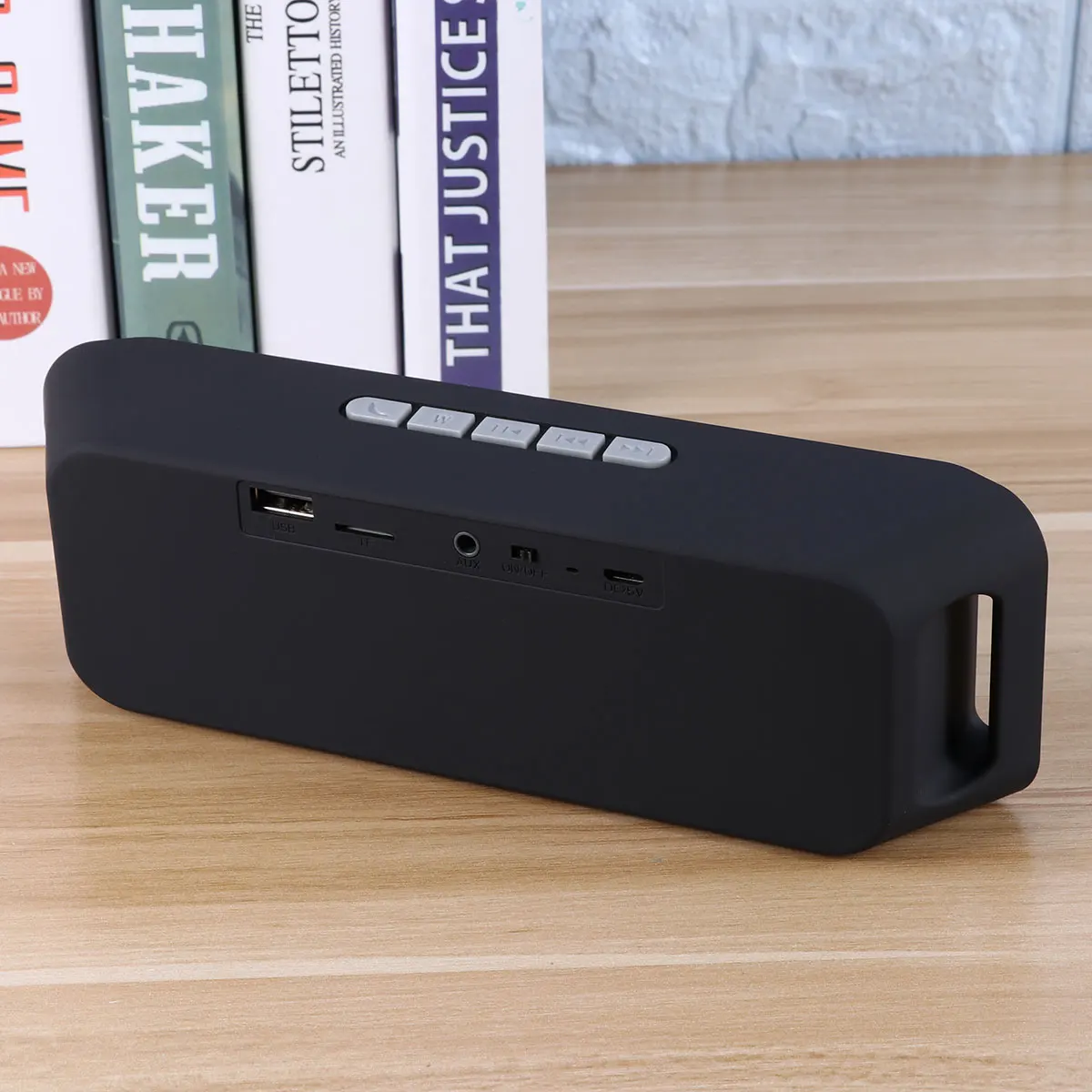 Mini Portable Speaker Subwoofer Wireless Bass Stereo Speakerphone Microphone Hands Free Call Home Decor
Mini Portable Speaker Subwoofer Wireless Bass Stereo Speakerphone Microphone Hands Free Call Home Decor