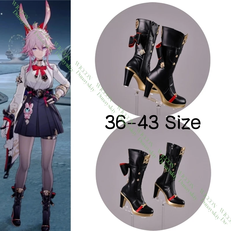 Evanescia Long Cosplay Boots Honkai Star Rail Inspired Uniform Footwear for Role Play Party Events
Evanescia Long Cosplay Boots Honkai Star Rail Inspired Uniform Footwear for Role Play Party Events