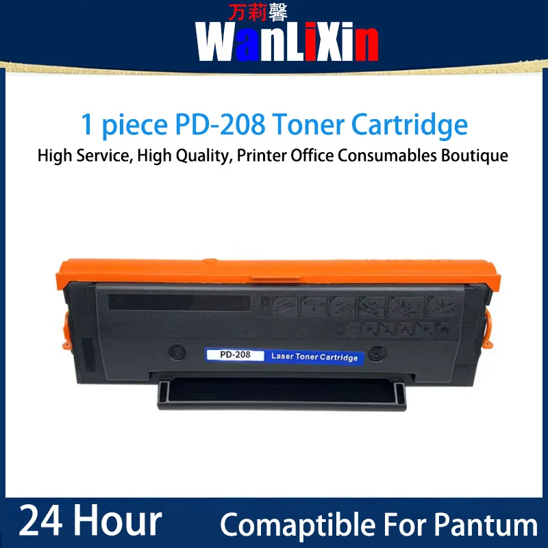 1piece PD208 Toner Cartridge With chip Compatible For Pantum P2508 M6508 M6558 M6608
1piece PD208 Toner Cartridge With chip Compatible For Pantum P2508 M6508 M6558 M6608