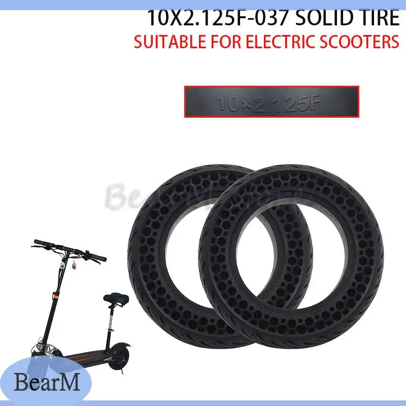 10 Inch 10x2.125 Solid Tyre 10*2.125F Honeycomb Puncture Proof Wheel Tire for Electric Scooter Parts
10 Inch 10x2.125 Solid Tyre 10*2.125F Honeycomb Puncture Proof Wheel Tire for Electric Scooter Parts