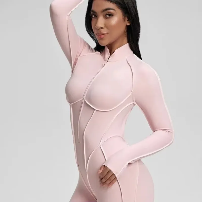 Lightweight Sports And Fitness Split Design One-piece Suit Spice Girl Tight Yoga Suit With Chest Pad Breathable
Lightweight Sports And Fitness Split Design One-piece Suit Spice Girl Tight Yoga Suit With Chest Pad Breathable