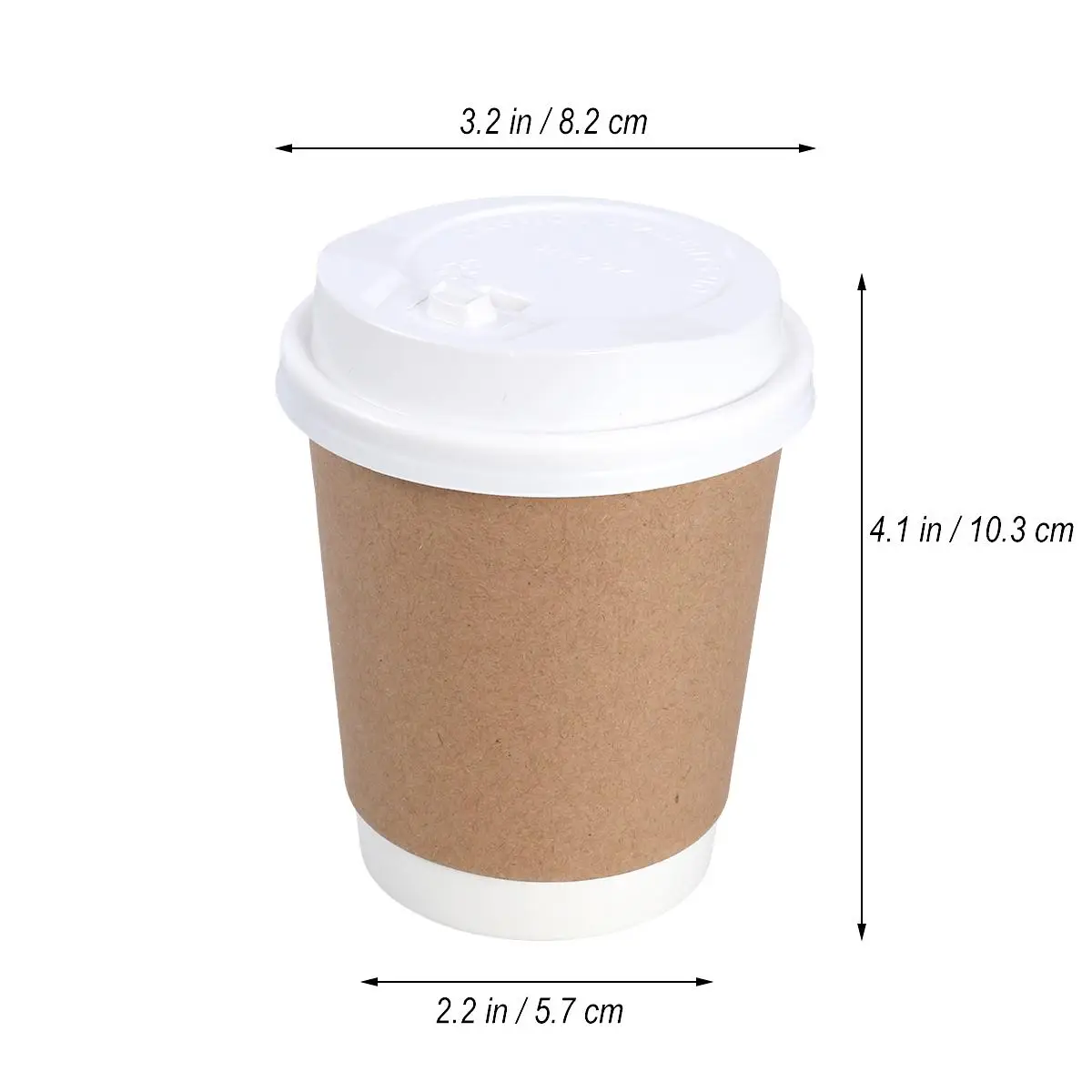 50pcs Thick Paper Cups Disposable Double Wall Hot Coffee Cup Party Tableware Recyclable Kitchen Bar Supplies
50pcs Thick Paper Cups Disposable Double Wall Hot Coffee Cup Party Tableware Recyclable Kitchen Bar Supplies