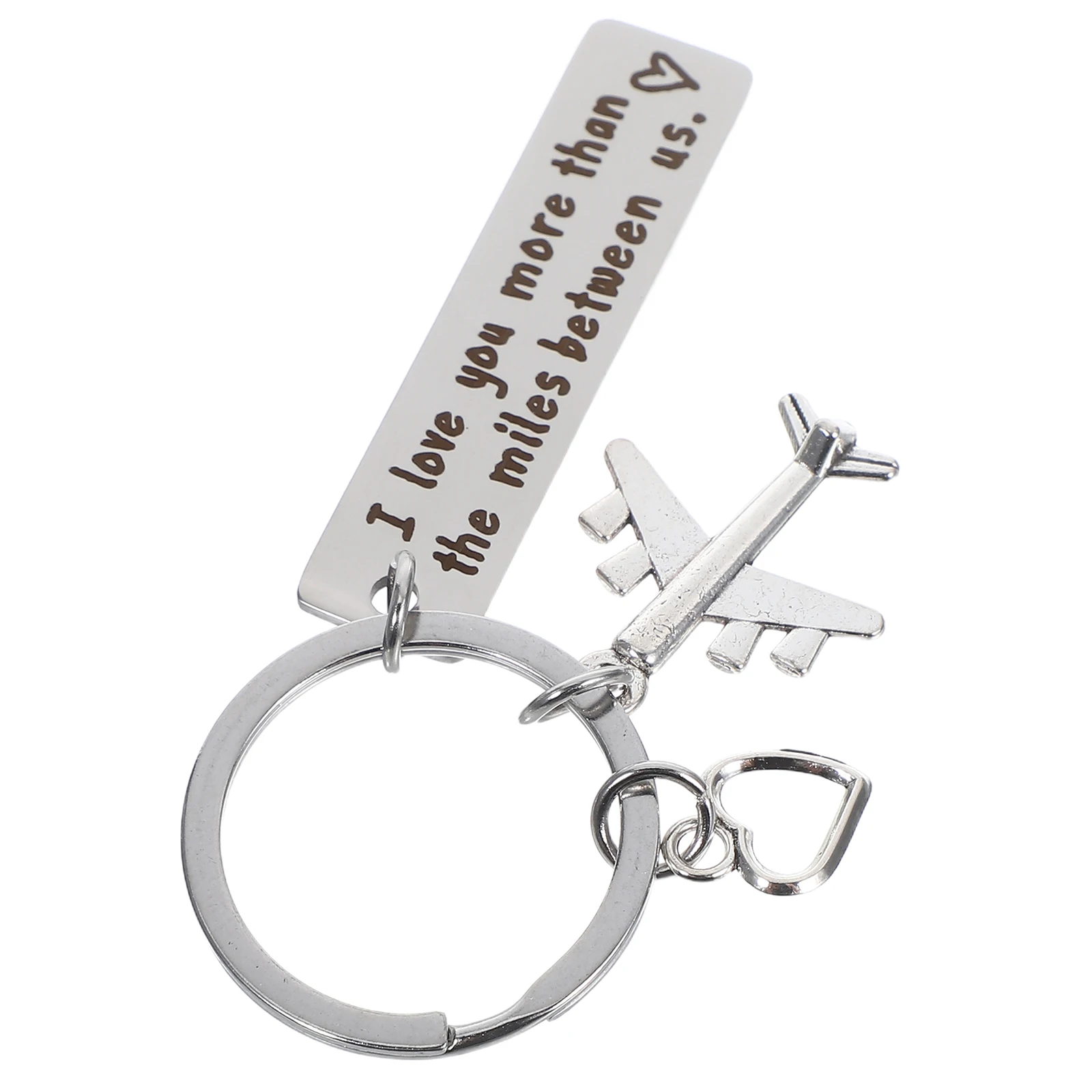 Couple Keychain Stainless Steel Airplane Design Gift Keyrings Metal Charm Holder boyfriend keychain for men
Couple Keychain Stainless Steel Airplane Design Gift Keyrings Metal Charm Holder boyfriend keychain for men