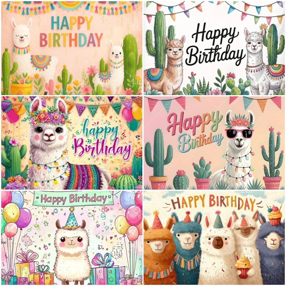Cute Alpaca Llama Cactus Birthday Party Decoration Backdrop Banner Floral Animals Lamb Photo Background Kid Baby Showe Supplies
Cute Alpaca Llama Cactus Birthday Party Decoration Backdrop Banner Floral Animals Lamb Photo Background Kid Baby Showe Supplies