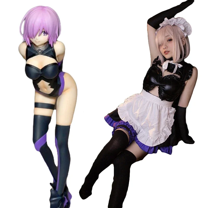 Fate Grand Order Mash Kyrielight Cosplay Dress Lolita Dresses Sexy Maid Outfit Halloween Costumes For Women Anime Show Carnival
Fate Grand Order Mash Kyrielight Cosplay Dress Lolita Dresses Sexy Maid Outfit Halloween Costumes For Women Anime Show Carnival