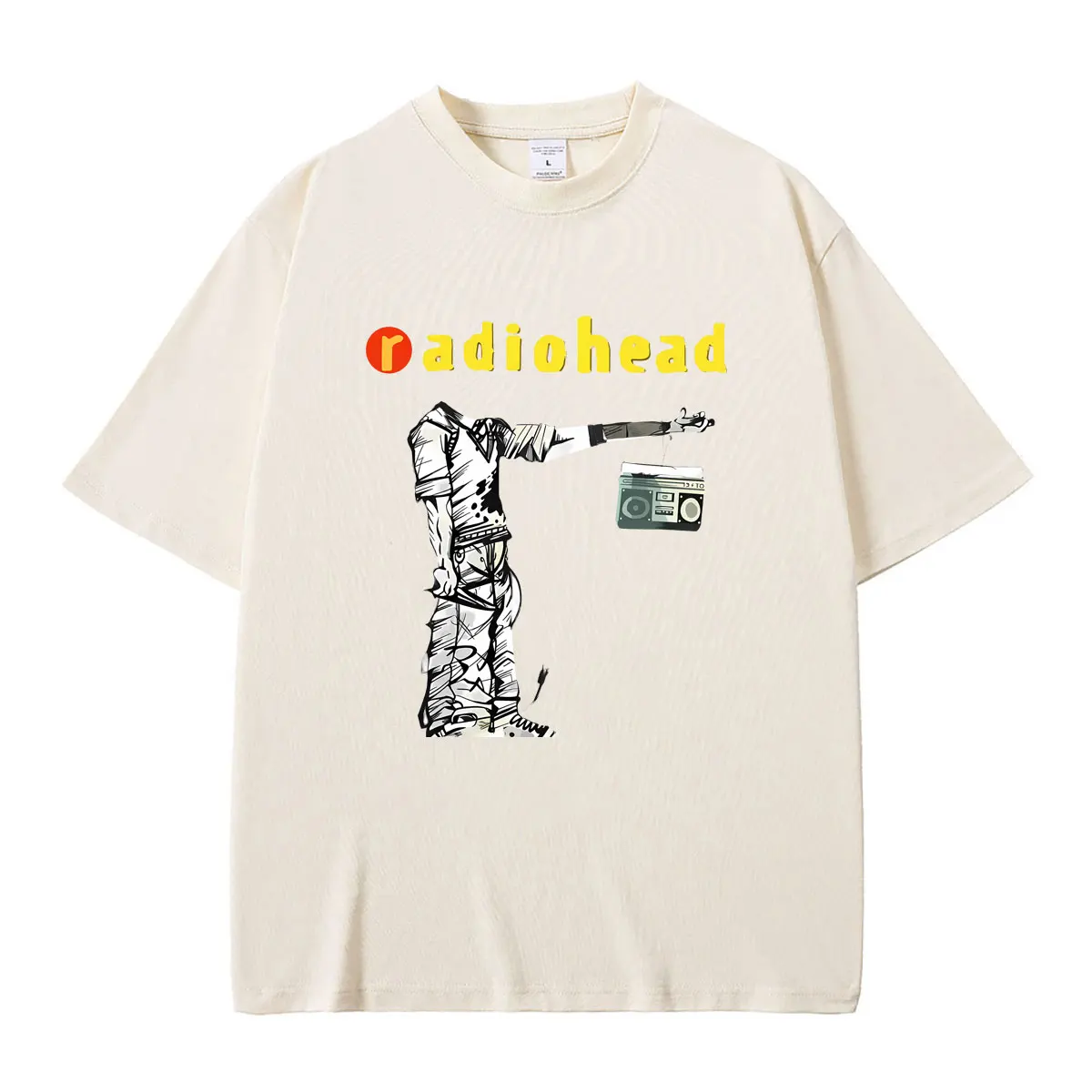 Rock Band Radiohead T-shirt Men Women Fashion Hip Hop Oversized Streetwear Men's Casual High Quality Soft Cotton T Shirts Tops
Rock Band Radiohead T-shirt Men Women Fashion Hip Hop Oversized Streetwear Men's Casual High Quality Soft Cotton T Shirts Tops