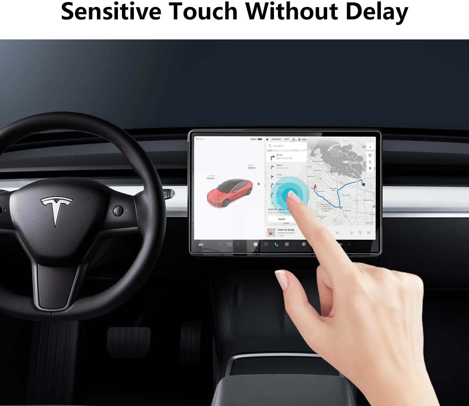 Tempered Glass Film Protector For New Tesla Model Y 2025 GPS radi ocentral control board Screen Protective Film
Tempered Glass Film Protector For New Tesla Model Y 2025 GPS radi ocentral control board Screen Protective Film