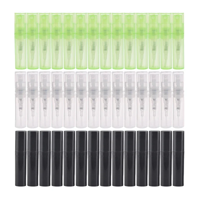 200 шт., 2 мл, мини-спрей, пластиковая косметическая упаковка, распылитель, контейнер для жидкости, портативный дорожный флакон для духов, многоразовый флакон для образцов
200 шт., 2 мл, мини-спрей, пластиковая косметическая упаковка, распылитель, контейнер для жидкости, портативный дорожный флакон для духов, многоразовый флакон для образцов