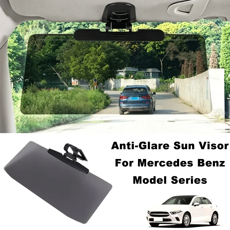Anti-Glare UV Protection Car Sun Visor Extender Interior Sun Shade For Benz C E S GLC GLE CLA CLS A GLA GLB GLS SLK G Class
Anti-Glare UV Protection Car Sun Visor Extender Interior Sun Shade For Benz C E S GLC GLE CLA CLS A GLA GLB GLS SLK G Class