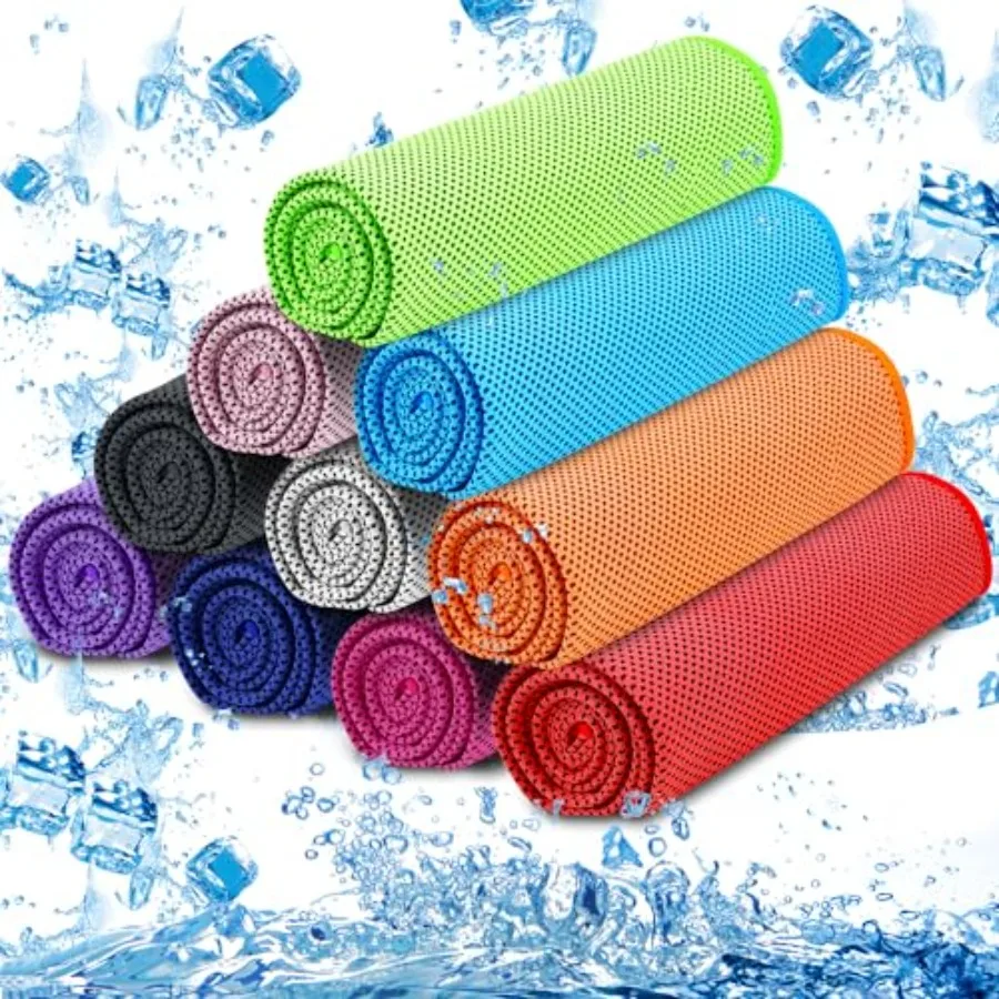 Cooling Towels, Cooling Towels for Neck and Face, Sweat Microfiber Towel Soft Breathable Towel for Gym, Yoga, Camping, Running,
Cooling Towels, Cooling Towels for Neck and Face, Sweat Microfiber Towel Soft Breathable Towel for Gym, Yoga, Camping, Running,