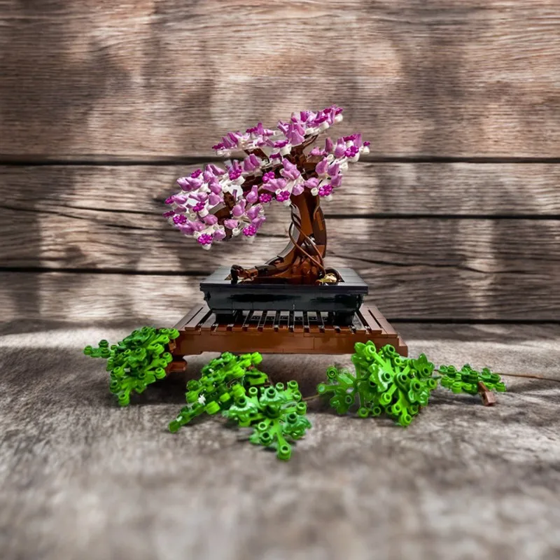 865PCS MOC Bonsai Tree Branch Rebuild Toy Building Creative Building Blocks Educational Toy DIY Present for Childen Holiday
865PCS MOC Bonsai Tree Branch Rebuild Toy Building Creative Building Blocks Educational Toy DIY Present for Childen Holiday